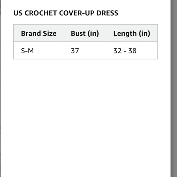 Womens Hi Lo Hollow Cut Crochet Coverup in White OS - Picture 5 of 5